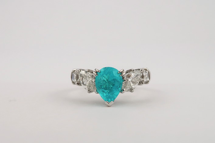 パライバトルマリンリング 3,000,000円 - オーダーメイドジュエリー ...